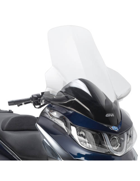 Bulle Givi D5604ST Piaggio X10 125-350-500 2012-2016 - Incolore