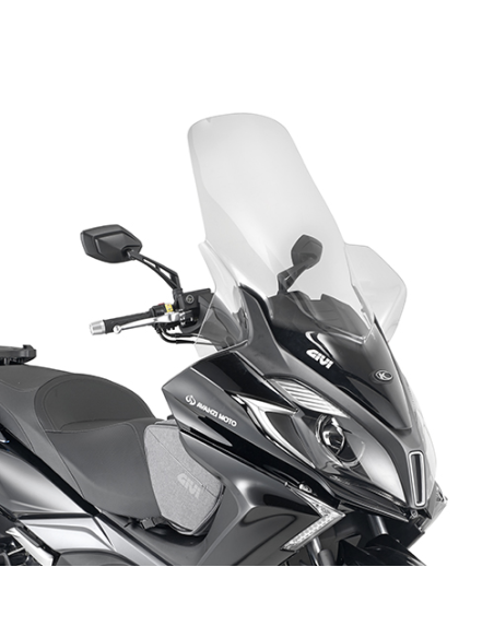 Bulle Givi D6107ST Kymco Downtown ABS TCS 125I - 350I 2015-2024 - Incolore