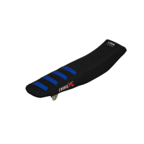 Housse de selle CrossX UGS WAVE YAMAHA 65 YZ 2018-2022 noir-bleu