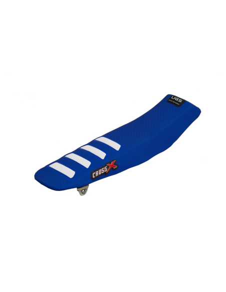 Housse de selle CrossX UGS WAVE YAMAHA YZF WRF 2019-2022 bleu-blanc