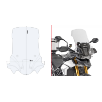 Bulle Givi D6418ST Triumph 900 Tiger 2020-2023 - Incolore