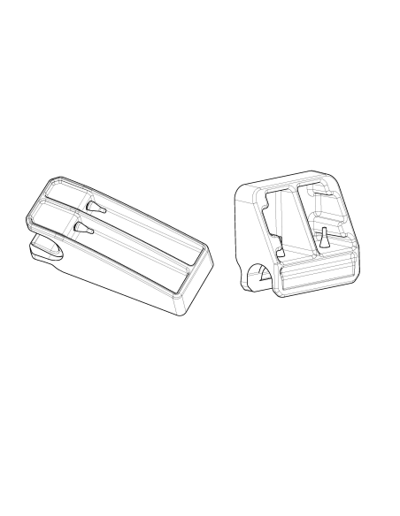 Supports de remplacement valises SHAD Terra TR36 / TR47