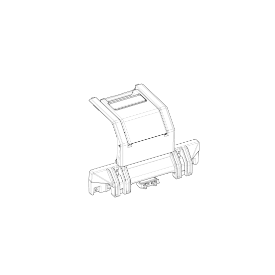 Partie inférieure serrure Top Case SHAD Terra TR36