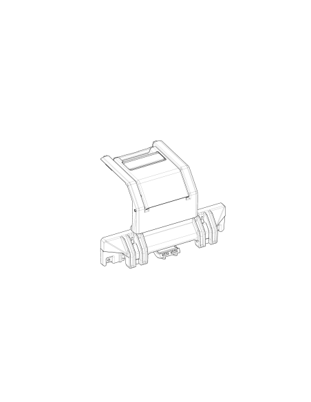Partie inférieure serrure Top Case SHAD Terra TR36
