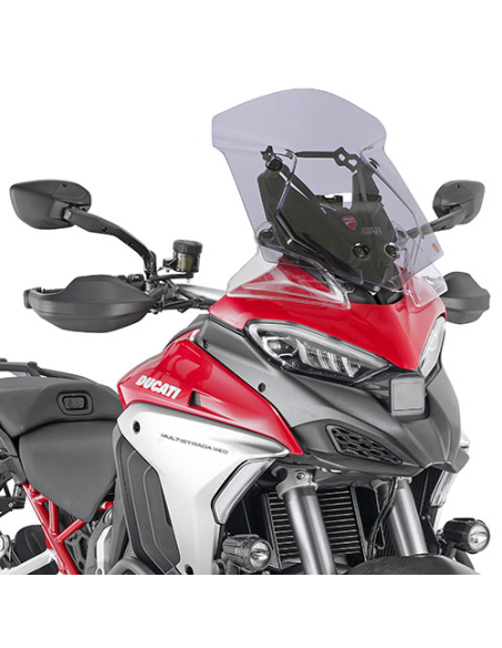 Bulle haute Givi D7413S Ducati Multistrada V4-V4 S 2021-2026 - Fumé