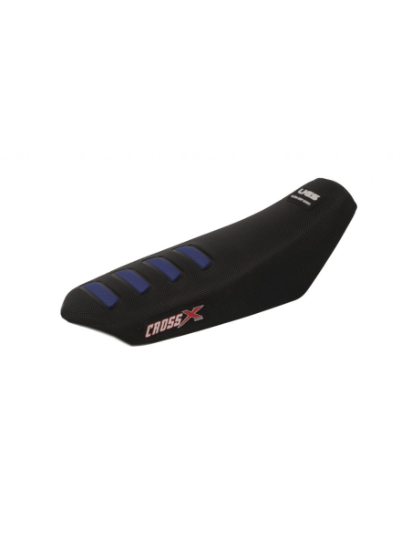 Housse de selle CrossX TALARIA 2023 Noir Bleu Bandes Bleu