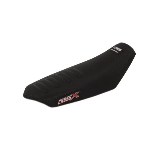 Housse de selle CrossX TALARIA 2023 Bleu Noir Bandes Noires