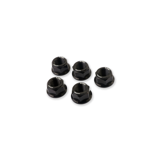 Kit de 5 écrous de couronne M10 x 1,25 CNC RACING