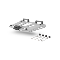 Platine / support Aluminium Top Case SHAD SH48 / SH50 / SH58X / SH59X / TR37 / TR48 / TR55 Gris - avec visserie