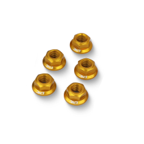 Kit de 5 écrous de couronne M8 x 1,25 CNC RACING