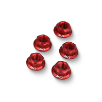Kit de 5 écrous de couronne M8 x 1,25 CNC RACING