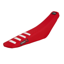 Housse de selle CrossX UGS WAVE HONDA CRF-R 2022-2026 rouge-blanc