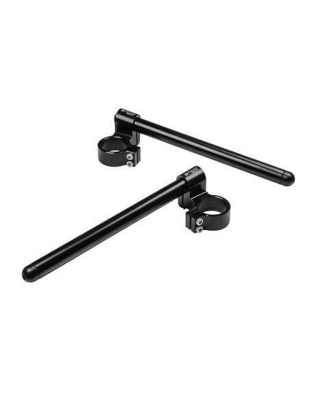 Paire de demi-guidons réhaussés de 15mm - diamètre 52mm BONAMICI RACING
