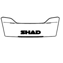 Kit remplacement catadioptre avec logo Top Case SHAD SH40