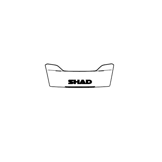 Kit remplacement catadioptre avec logo Top Case SHAD SH40