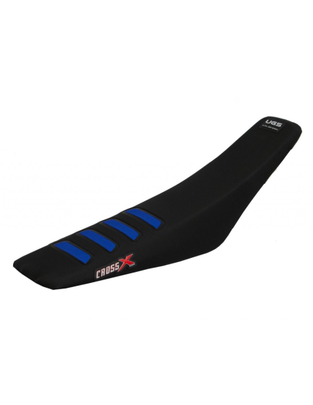 Housse de selle CrossX UGS WAVE SHERCO SE SEF 2012-2016 noir-bleu