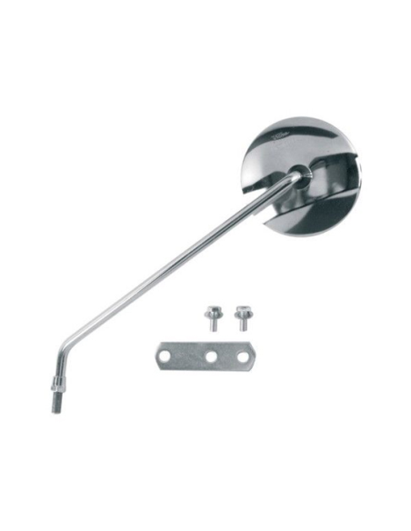 Rétroviseur HERT PIAGGO VESPA 125 / PX Gauche Chrome