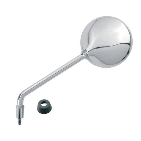 Rétroviseur HERT PIAGGIO VESPA LX 50 / 125 Gauche Chrome
