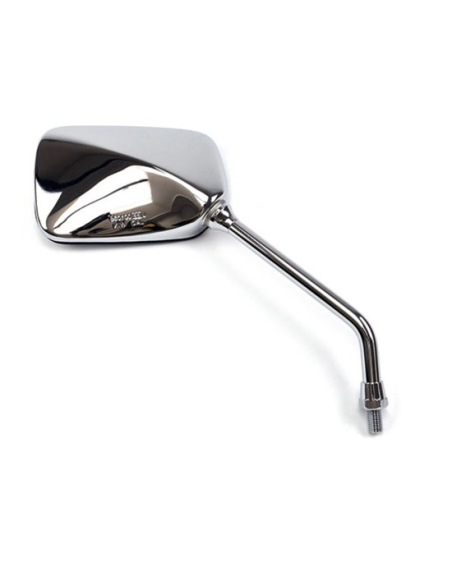 Rétroviseur HERT RETTANG. MOTO Droite Chrome