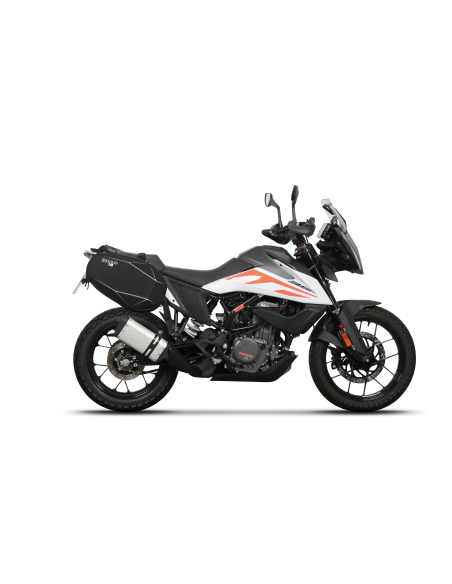 Supports écarteurs sacoches cavalières SHAD SE KTM Duke 390 Adventure 2020-2025
