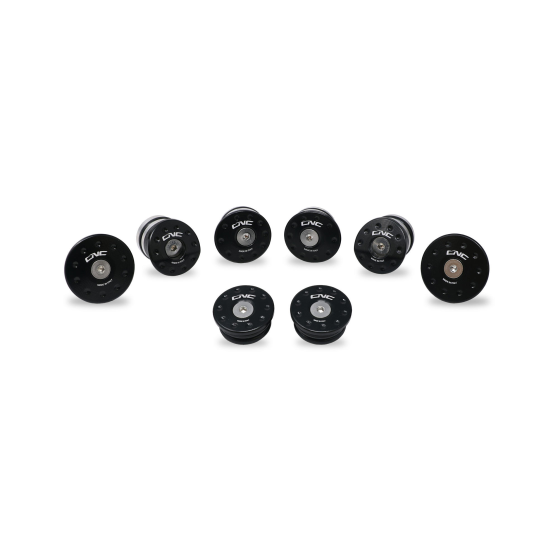 Kit de 8 bouchons de cadre CNC RACING - MV AGUSTA BRUTALE
