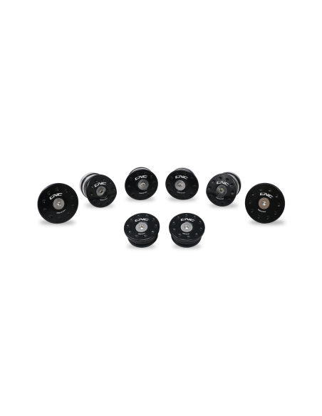 Kit de 8 bouchons de cadre CNC RACING - MV AGUSTA BRUTALE