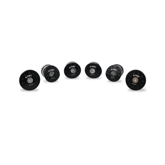 Kit de 6 bouchons de cadre CNC RACING - MV AGUSTA F3 675 / 800