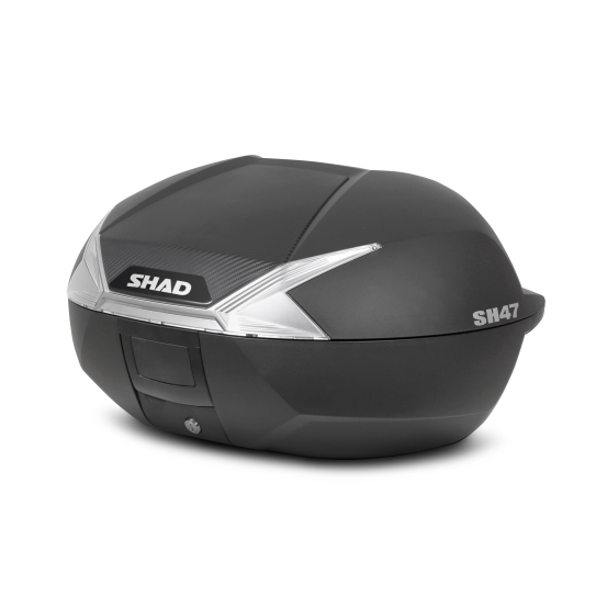 Top Case SHAD SH47 (finition Blanc)