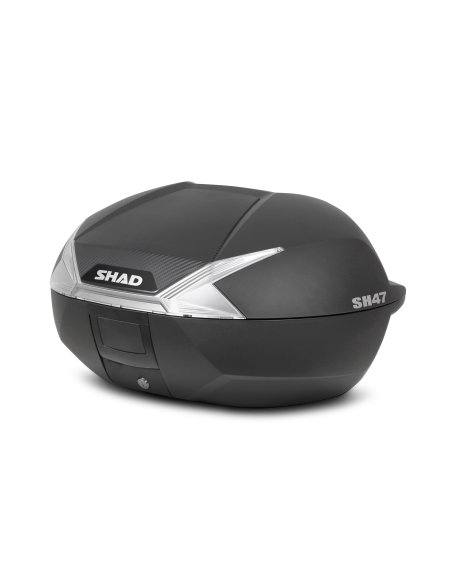 Top Case SHAD SH47 (finition Blanc)