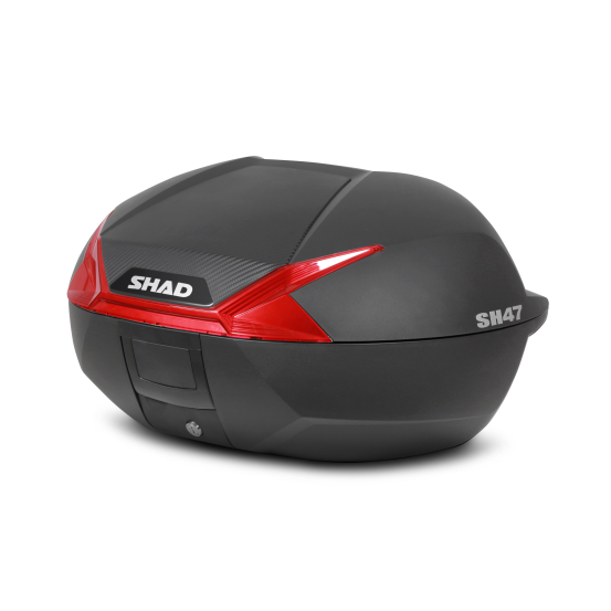 Top Case SHAD SH47 (finition Rouge)