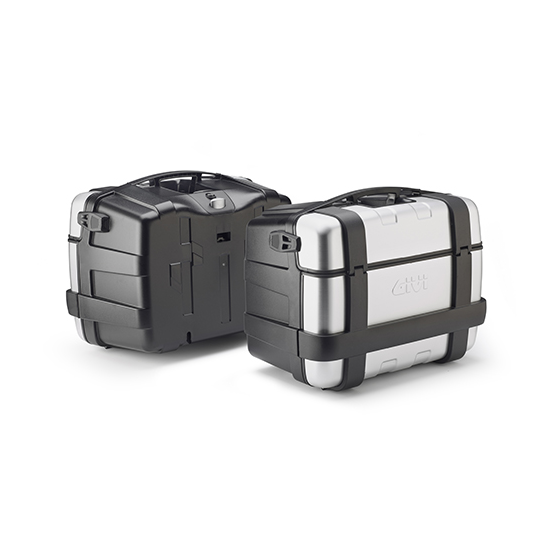 Valises latérales Givi Monokey Trekker 46 Noir Gris