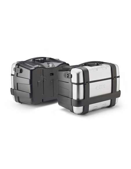 Valises latérales Givi Monokey Trekker 46 Noir Gris