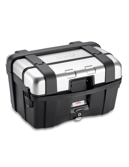 Valise latérale Givi Monokey Trekker 46L - Noir - Gris