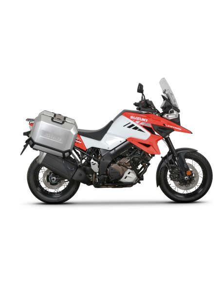 Supports valises latérales SHAD 4P System Suzuki V-Strom 1000 2014-2020 / V-Strom 1050 / XT 2020-2026