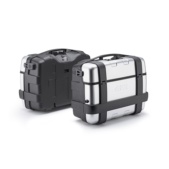 Valises latérales Givi Monokey Trekker 33 Noir Gris