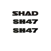 Kit autocollant Top Case SHAD SH47