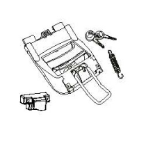 Serrure complète de Top Case SHAD SH47