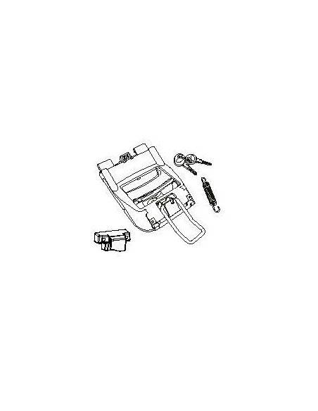 Serrure complète de Top Case SHAD SH47