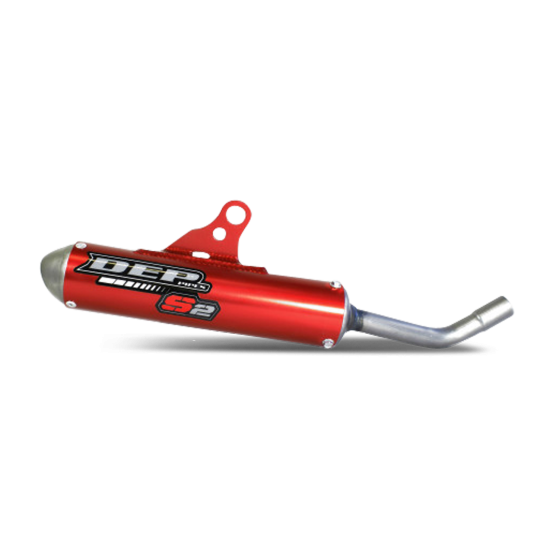 Silencieux Full Système Rouge DEP Ktm 85 SX Husqvarna 85 TC 2018-2024