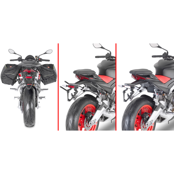 Supports de sacoches cavalières Givi TR6709 Aprilia 660 Tuono 2021-2026