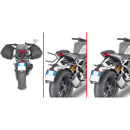 Supports de sacoches cavalières Givi TR6420 Triumph Speed Triple 1200 RS 2021-2024
