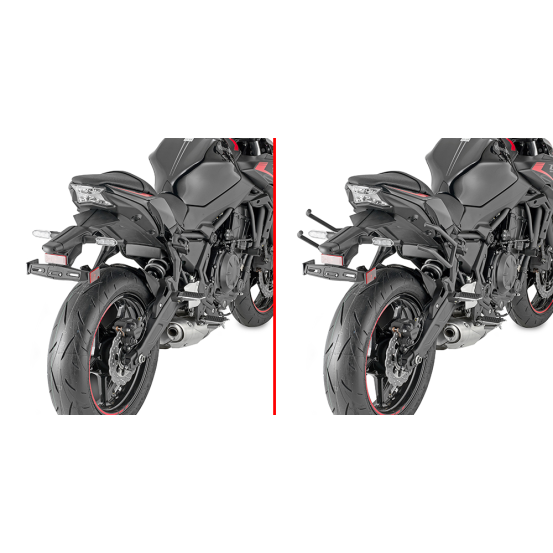 Supports de sacoches cavalières Givi Remove X KAWASAKI Z 650 2020 - 2021
