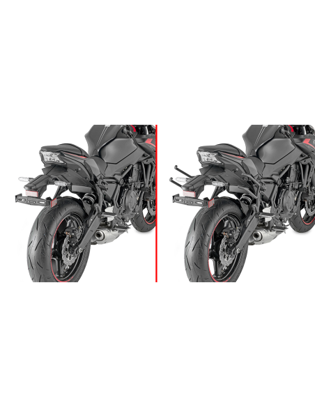 Supports de sacoches cavalières Givi Remove X KAWASAKI Z 650 2020 - 2021