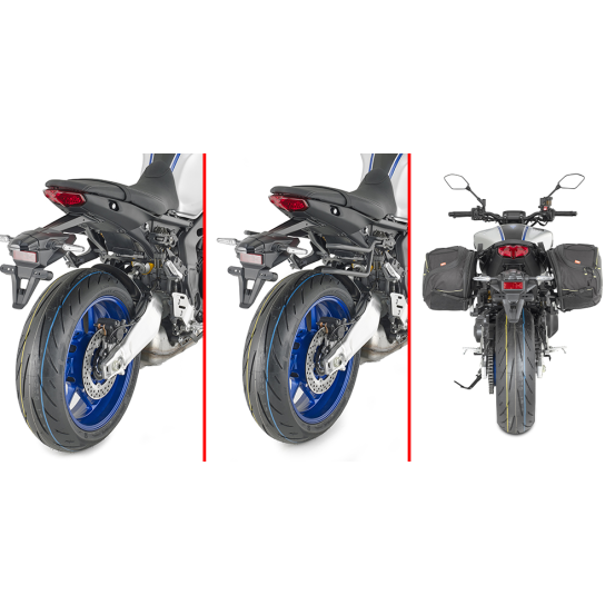 Supports de sacoches cavalières Givi TR2156 Yamaha MT-09 SP 2021-2023