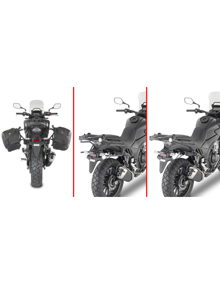 Supports sacoches cavalières Givi TR1171 Honda CB 500 X 2019-2023