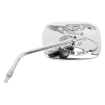 Rétroviseur HERT RETT.GRANDE-CUSTOM D. / G. Chrome