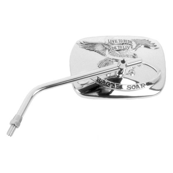 Rétroviseur HERT RETT.GRANDE-CUSTOM D. / G. Chrome