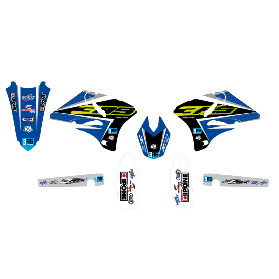 Kit Déco KUTVEK Factory 3AS Racing Yamaha 250 YZ 2022