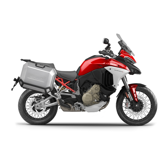 Supports valises latérales SHAD 4P System Ducati Multistrada V4 S1200 2021-2024