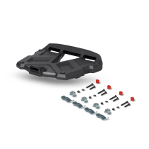Platine / support Top Case SHAD SH48 / SH50 / SH58X / SH59X / TR37 / TR48 / TR55 Noir - avec visserie (grande)